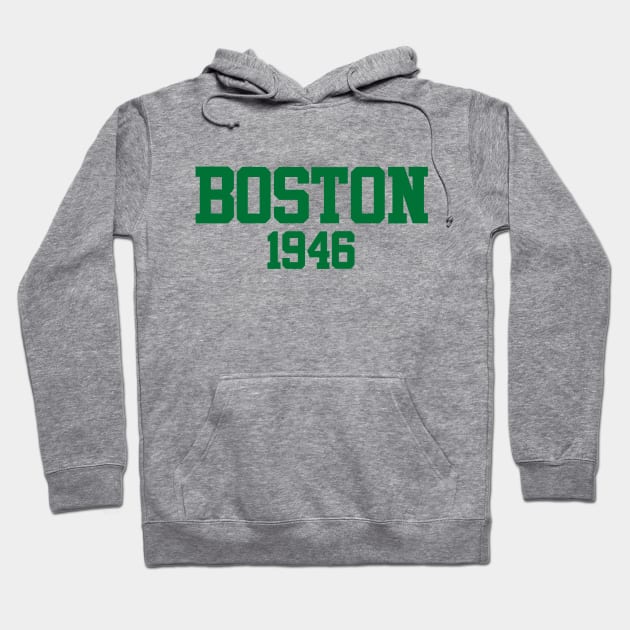 Boston 1946 Hoodie by GloopTrekker